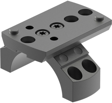 Leupold DeltaPoint Pro 30mm Ring Top Mount Kit Matte Black Aluminum - Picatinny/Weaver