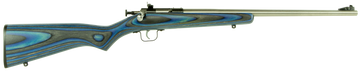 Crickett KSA2223 Youth 22 LR 16.12" 1-Rd Bolt Action Rifle - Blue Laminate Stock