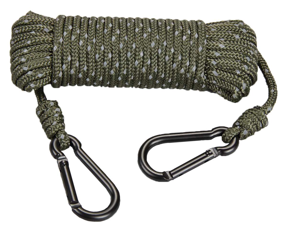 Hunters Specialties Reflective Rope 30' OD Green Treestand Hoist Cord