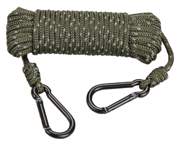 Hunters Specialties Reflective Rope 30' OD Green Treestand Hoist Cord