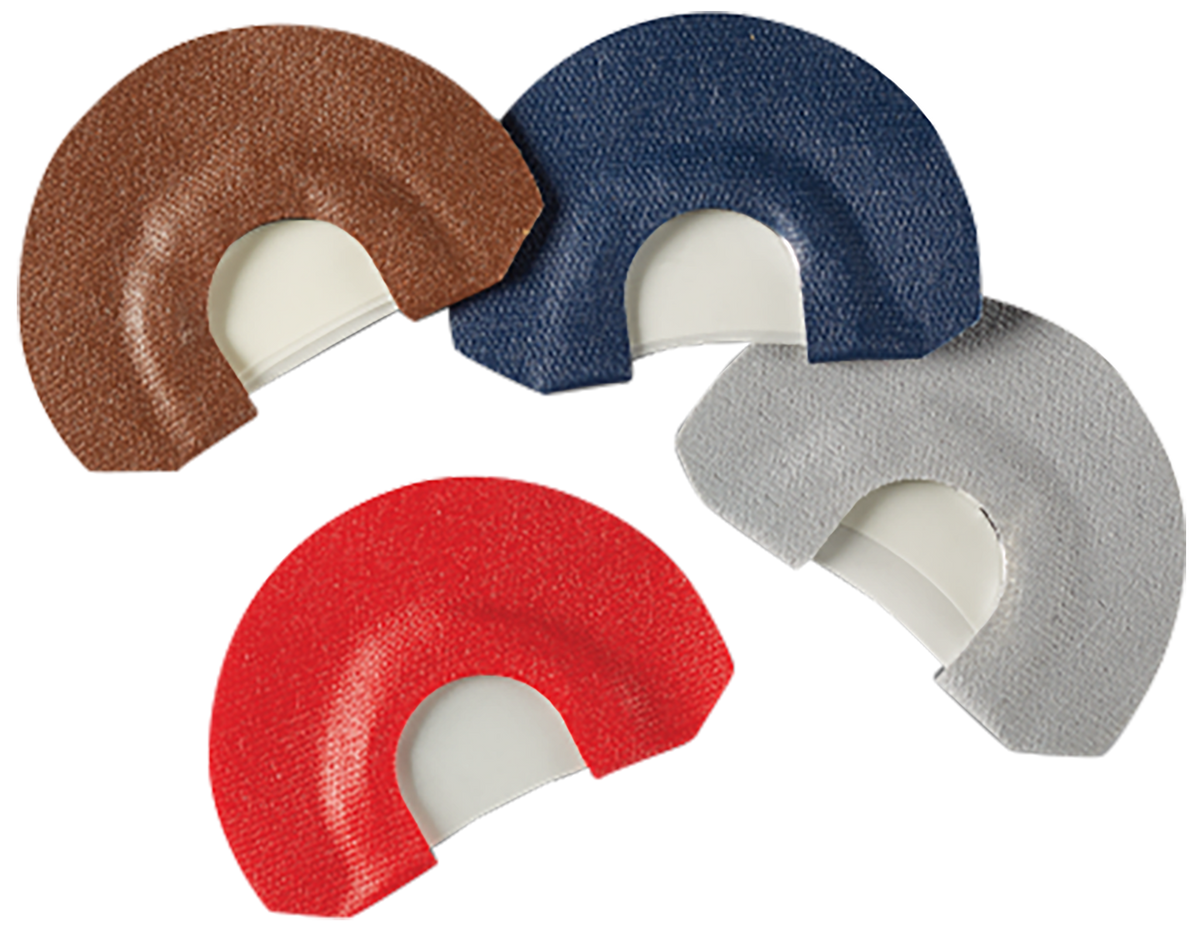 Wayne Carlton's Calls Alumni Pack Elk Diaphragm Call 4-Pack - Brown/Blue/Red/Gray