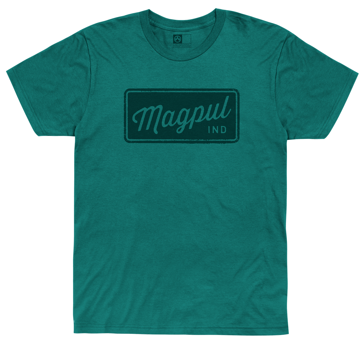 Magpul Industries Rover Block Teal Cotton/Polyester Short Sleeve Large T-Shirt