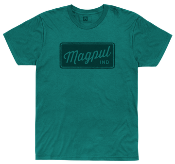 Magpul Industries Rover Block Teal Cotton/Polyester Short Sleeve Large T-Shirt