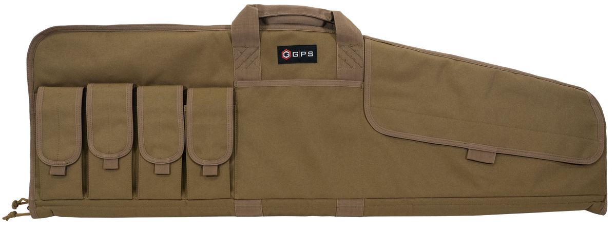 G Outdoors SRC42FDE Single Rifle Case 42 in FDE 600D Polyester