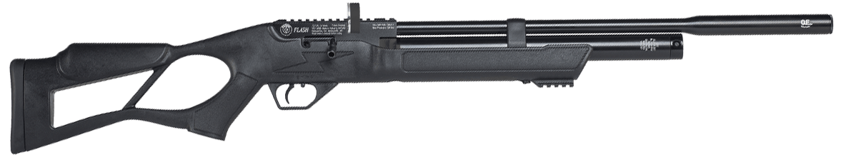 Hatsan USA Flash QE .22 Cal 17.7" PCP Air Rifle w/QuietEnergy Shrouded Barrel