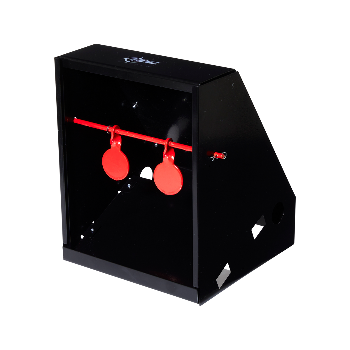 EZ-Aim 15429 Air Gun Pellet Shooting Target & Trap Red Steel Circle