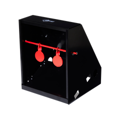 EZ-Aim 15429 Air Gun Pellet Shooting Target & Trap Red Steel Circle