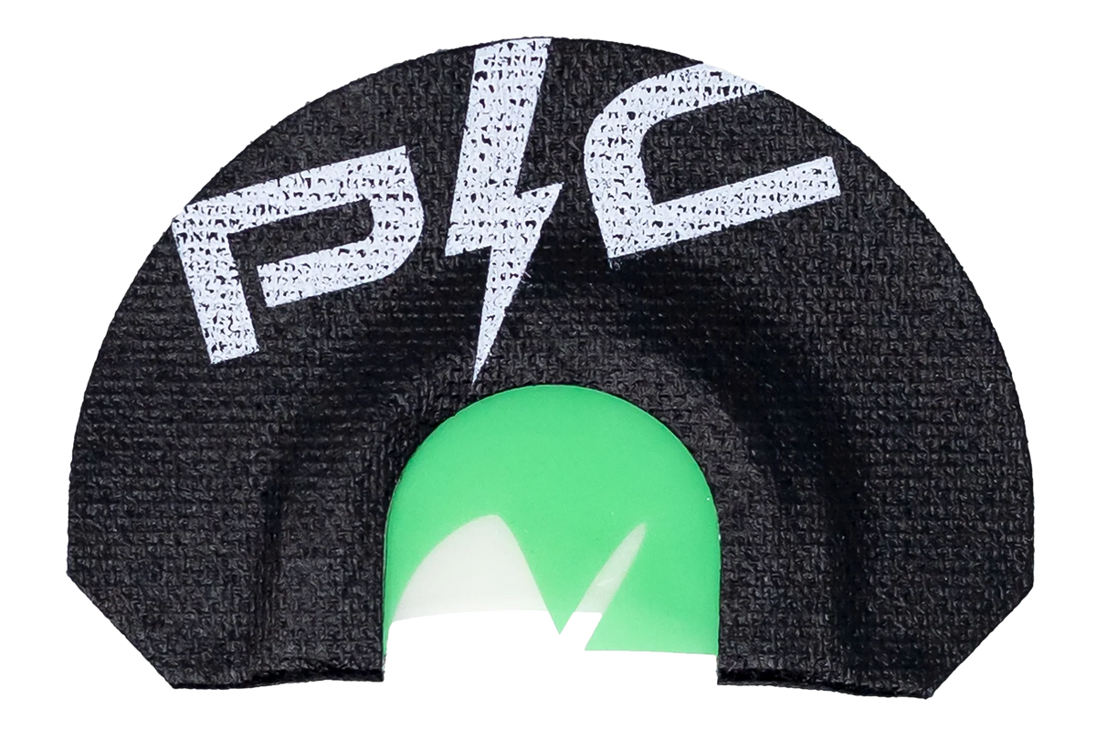 Power Calls Beau Brooks Signature Series Batwing Diaphragm Turkey Call - Black / Green