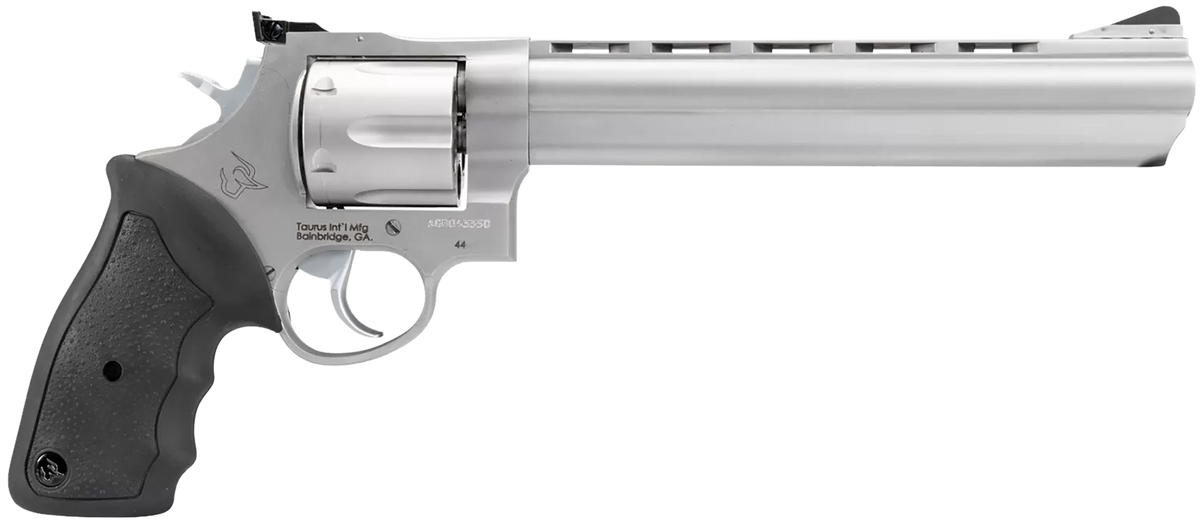 Taurus 44 44 Rem Mag 8.37" 6-Shot DA/SA Matte Stainless Ported Revolver