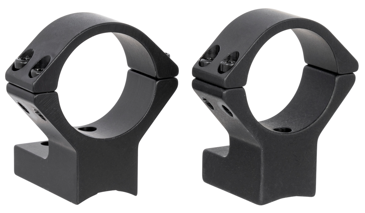 Talley 75X702 Scope Mount/Ring Combo 30mm Tube Winchester Model 70 High Rings 0 MOA - Black Anodized