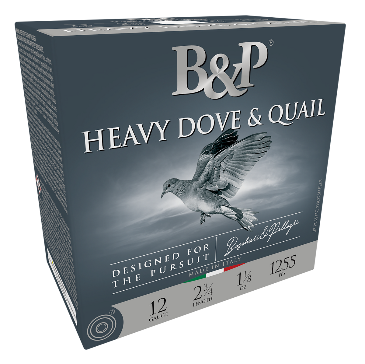 B&P Heavy Dove & Quail 12 Gauge 2.75 in 1-1/8 oz 7.5 Shot - Box or Case