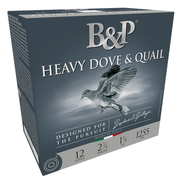 B&P Heavy Dove & Quail 12 Gauge 2.75 in 1-1/8 oz 7.5 Shot - Box or Case