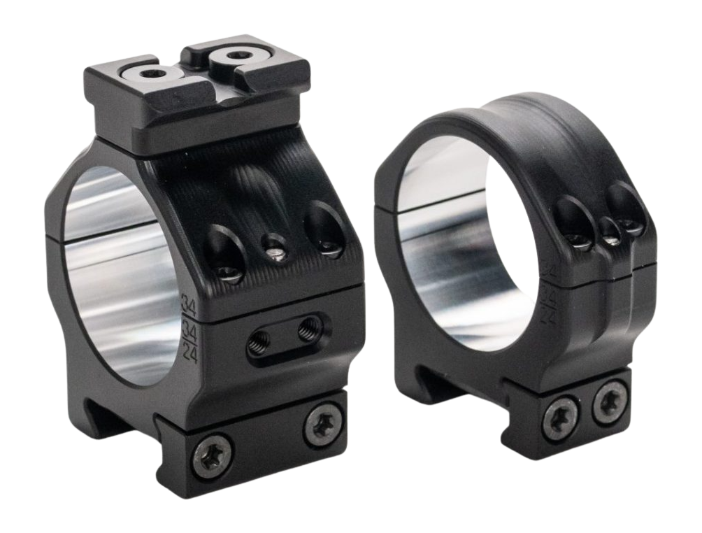 Area 419 Firearms Hybrid Scope Ring Set 30mm 24mm Low Height