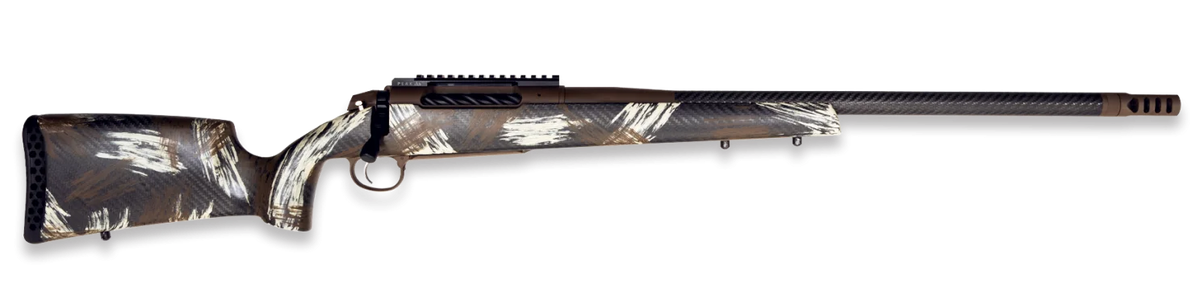 Weatherby 307 Alpine CT 257 Wby Mag 24" 3+1 Bolt Action Rifle - Chocolate Brown Cerakote