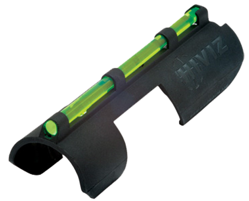 Hiviz MPB-TAC Plain Barrel Snap-On Front Sight 12/16/20 Gauge Green/Red Fiber Optic