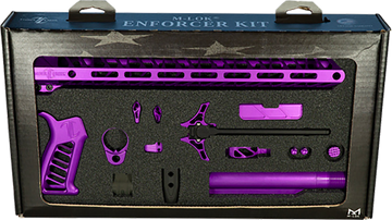 Timber Creek Outdoors Enforcer AR-15 Complete Build Kit - Purple Anodized