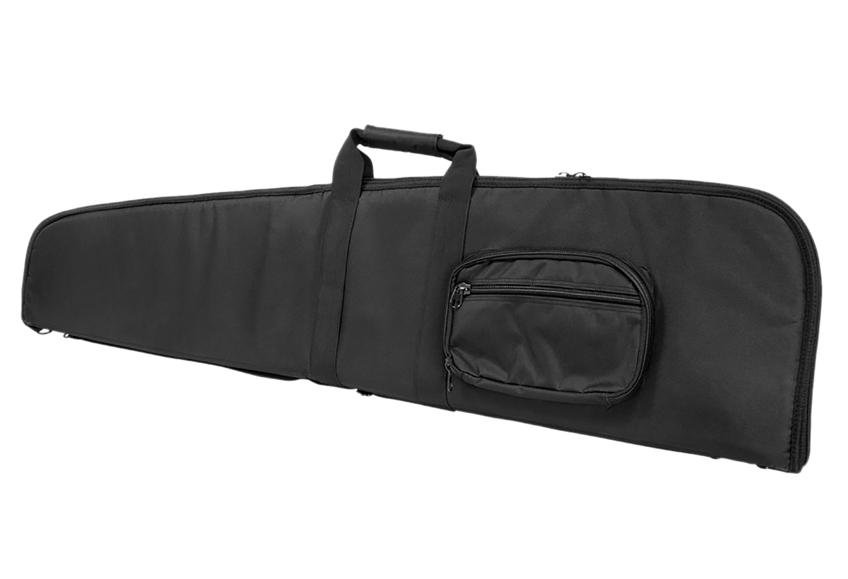 NcStar VISM 52" Rifle Case Black PVC Nylon Foam-Padded Double Zipper