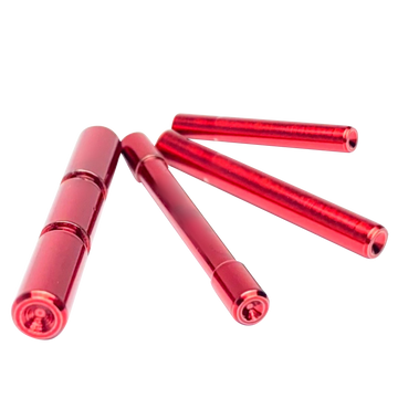 Cross Armory CRG4PSRD 4 Pin Set Dimpled Extended Glock Gen4 Red 4140 Steel Handgun