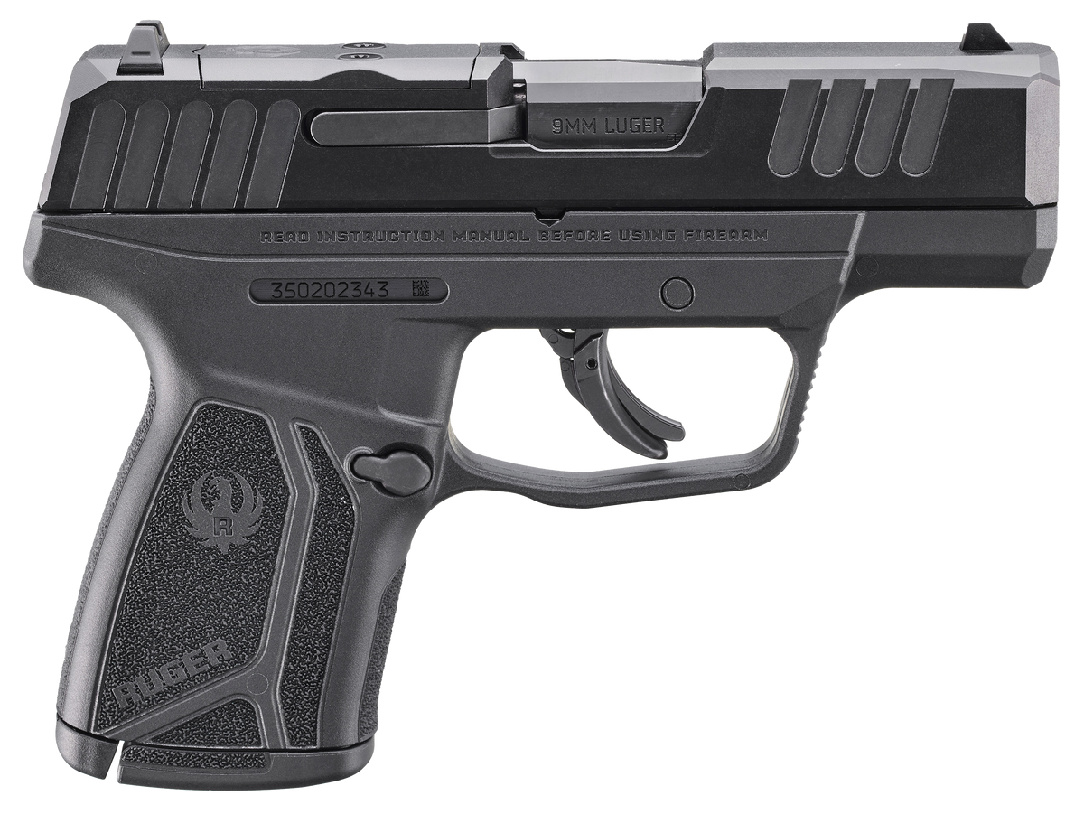 Ruger Max-9 9mm Luger 3.20" 12+1 Semi-Auto Pistol