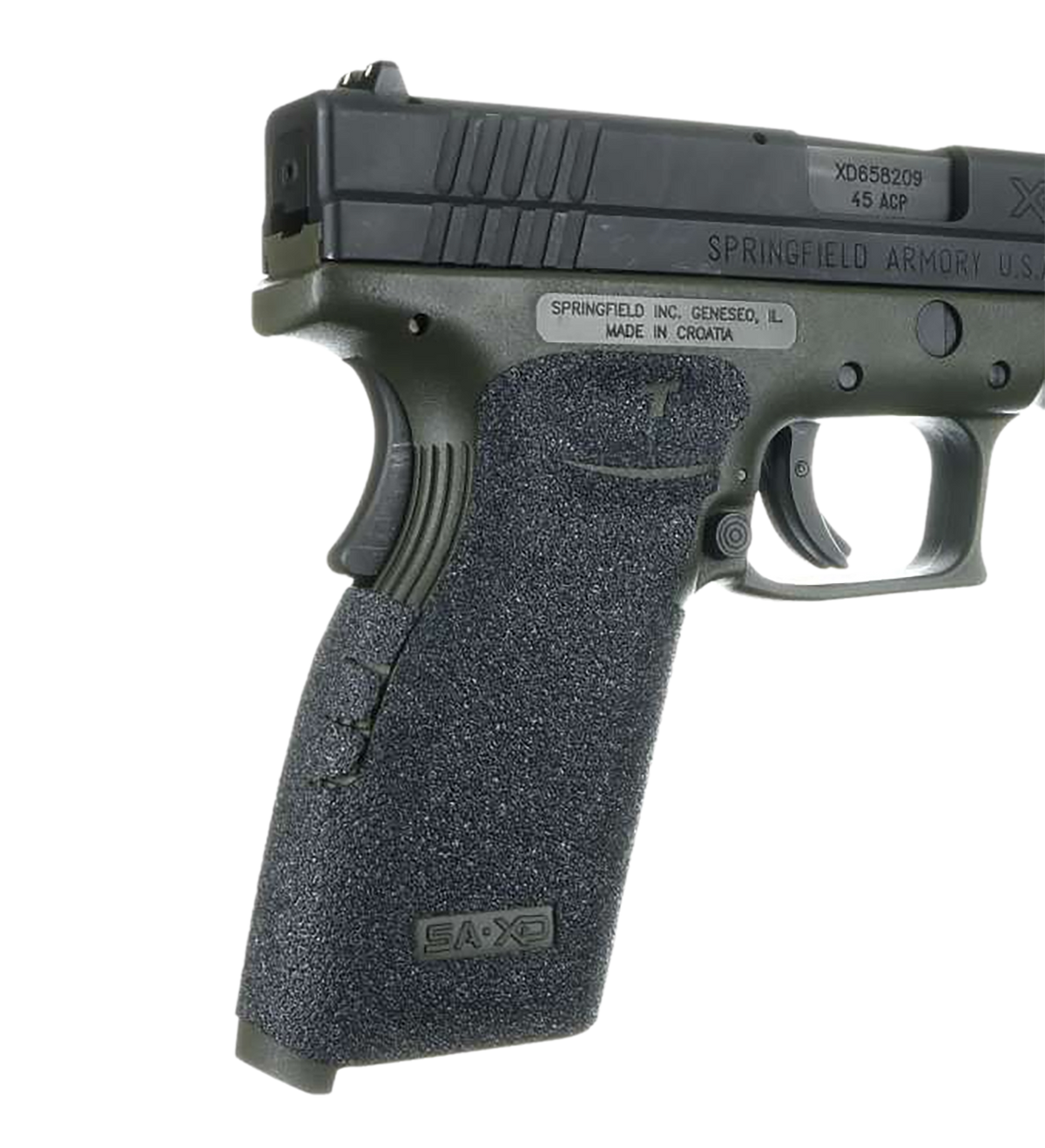 Talon Grips 202R Textured Rubber Adhesive Grip for Springfield XD 9/357/40