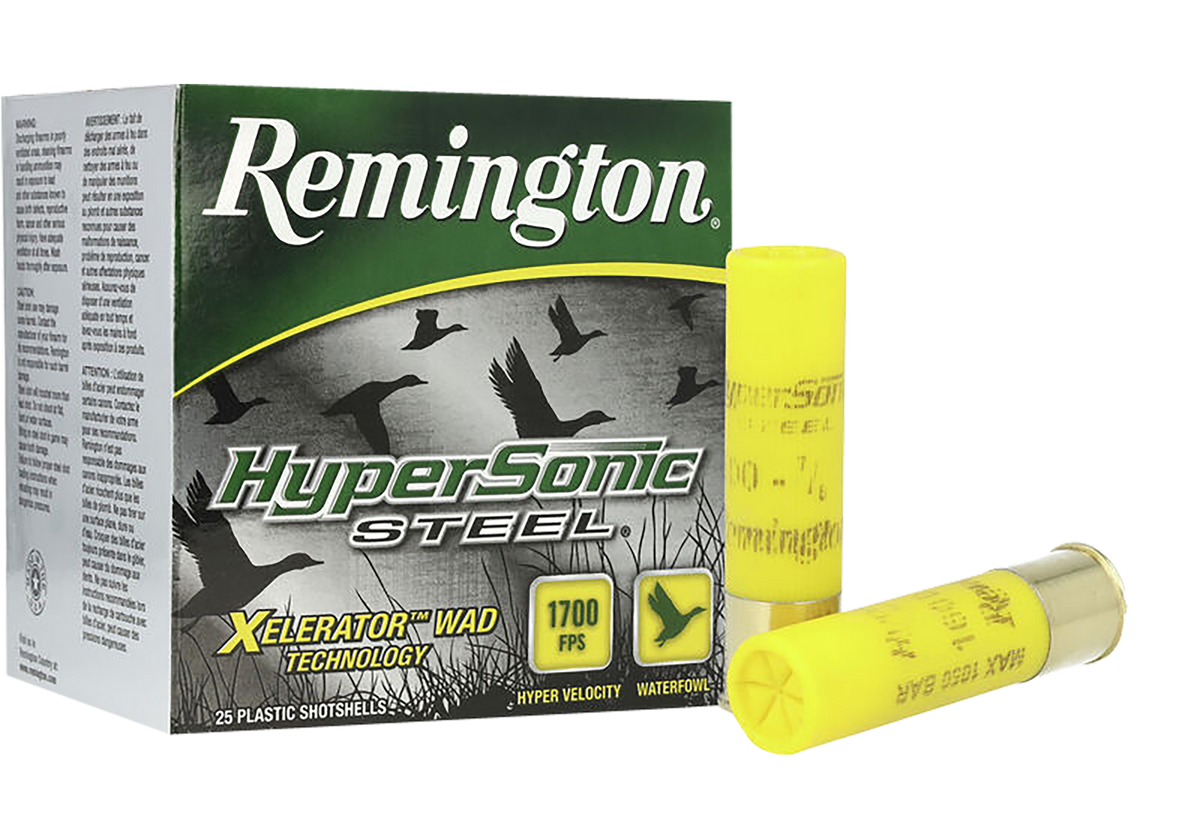 Remington Ammunition HyperSonic Steel 20 Gauge 3" 7/8oz #2 Shot 25 Rd - Box or Case