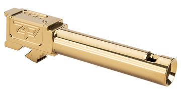 Zaffiri Precision ZP.19G5BCPG 9mm Luger 3.89" Ported Barrel Gold TiN - Fits Glock 19 Gen 5