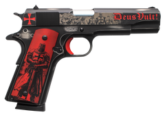 Tisas Arms 1911 Crusader 45 ACP 5" 7+1 Semi-Auto Pistol - Distressed Graphite Cerakote