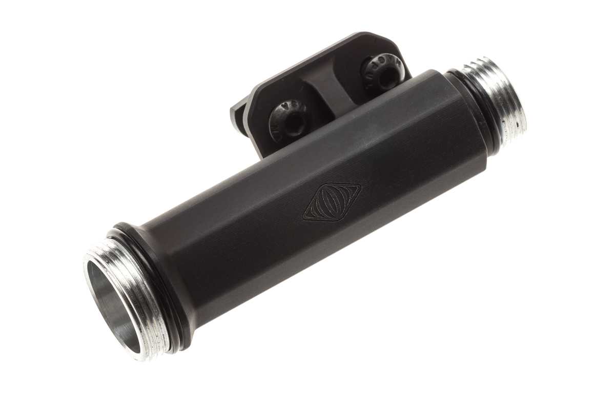 Reptilia Torch 6V/18650 M-LOK Light Body Left Side - Black Anodized