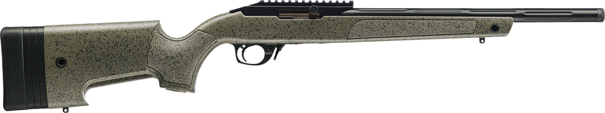 Bergara Rifles BXR 22 LR 16.50" 10+1 Semi-Auto Rifle - Black Cerakote Threaded Barrel