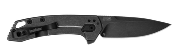 Kershaw Radar 5560 2.90" Folding Drop Point Plain 8Cr13MoV - Black Oxide Blackwash Stainless Steel