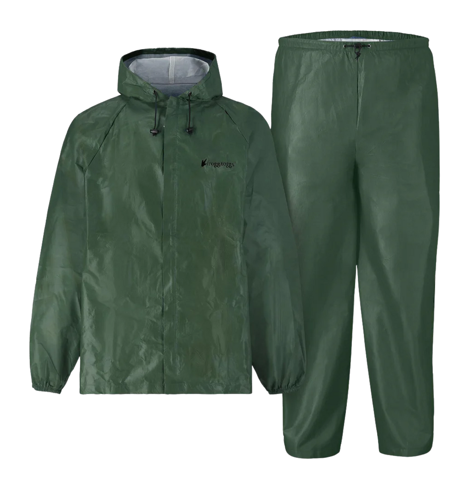 Frogg Toggs Ultra-Lite2 Waterproof Rain Suit OD Green XL