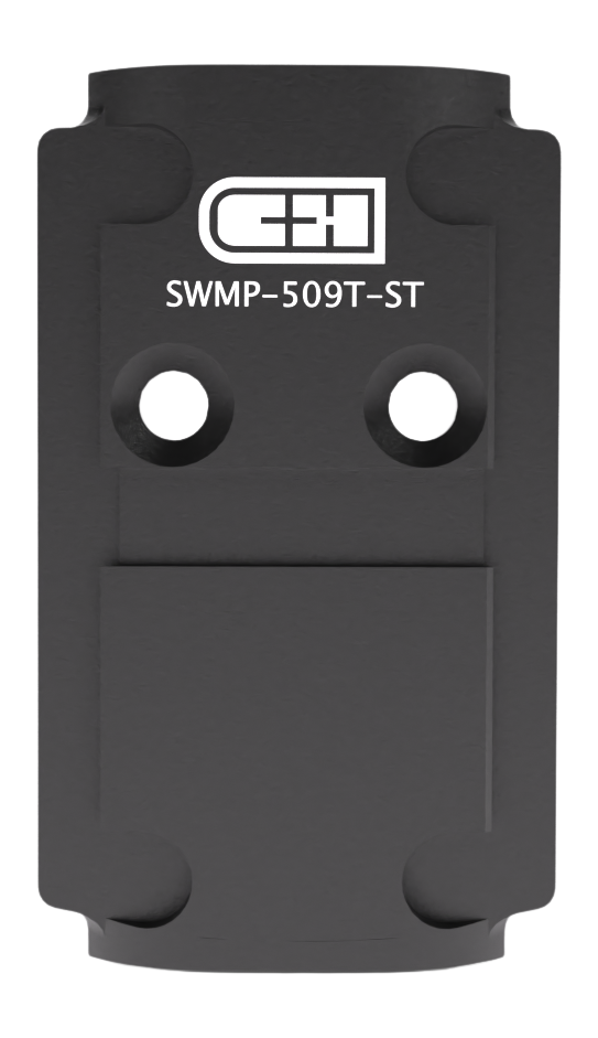 C&H Precision SWMP-509T-ST Red Dot Optic Mount Plate S&W M&P 2.0 C.O.R.E. - Holosun 509T Footprint - Steel