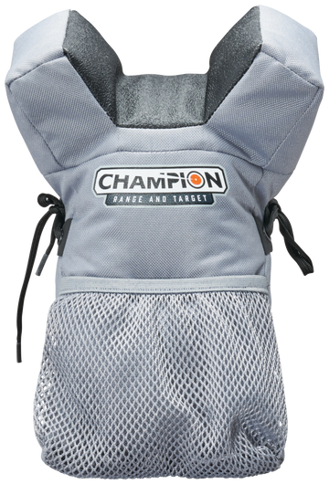 Champion Targets 40895 Rail Rider Front Shooting Bag Gray w/Black Panels