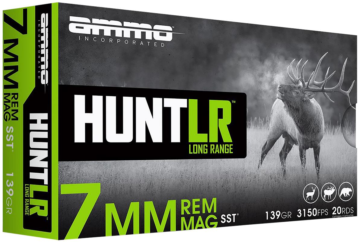 Ammo Inc Hunt LR 7mm Rem Mag 139gr Super Shock Tip - Box or Case