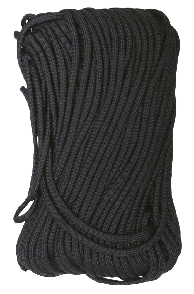 Tacshield 03010 550 Cord 100 ft Black Paracord