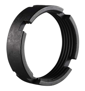 Luth-AR CS-02 Carbine Lock Ring/Castle Nut Black Steel - AR-15