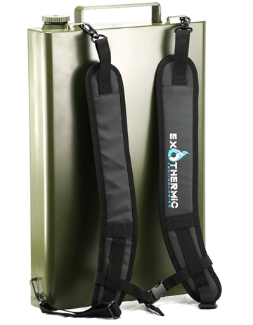 Exothermic Technologies Pulsefire Backpack Kit 3.3 gal Fuel Tank - Green Powder Coated