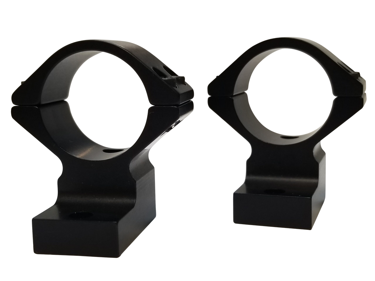Talley 940714 Scope Mount/Ring Combo 1" Tube Tikka T3/T3x Medium Rings - Black Anodized