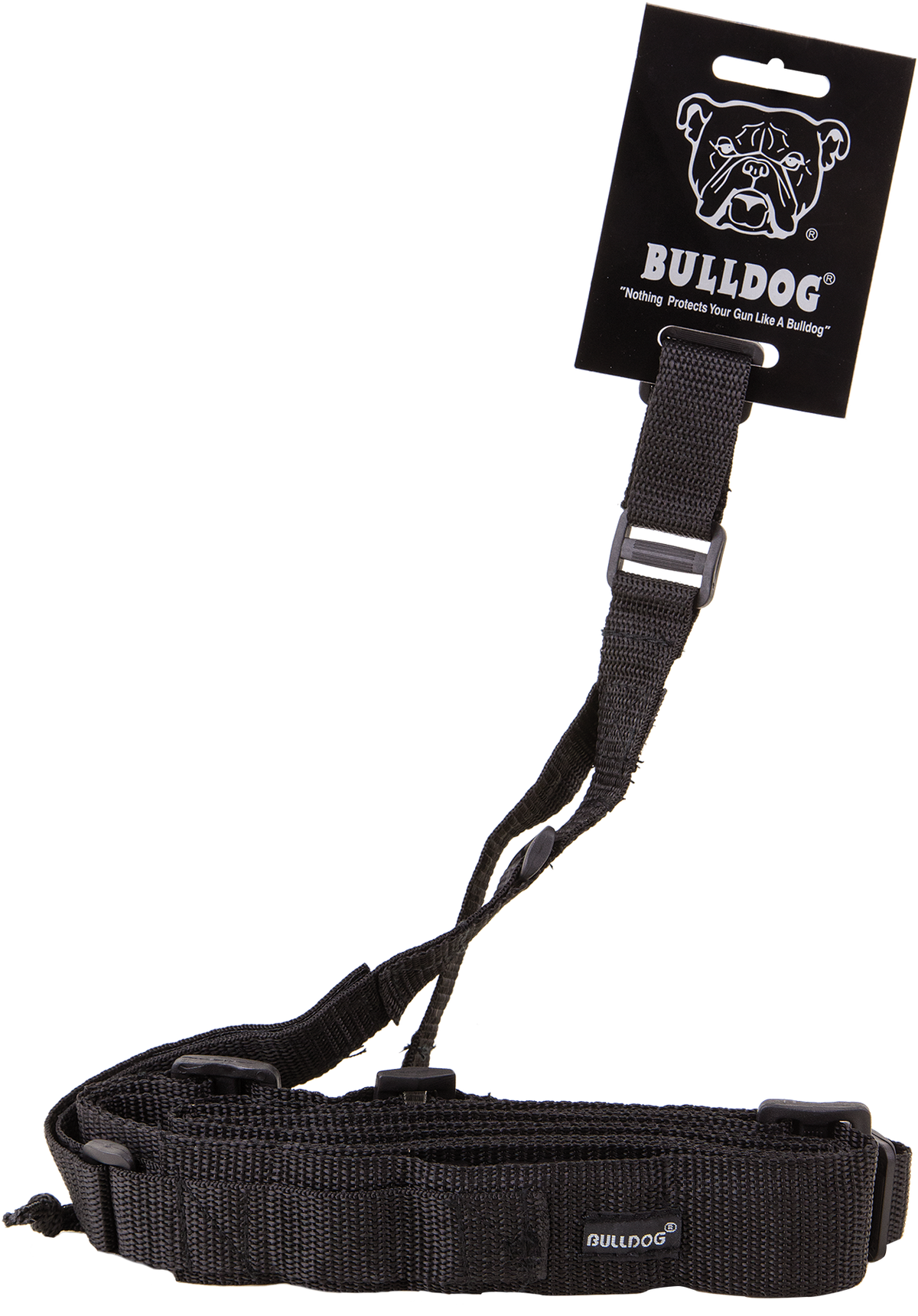 Bulldog BD825 Tactical Adjustable 3-Point Sling Black Nylon