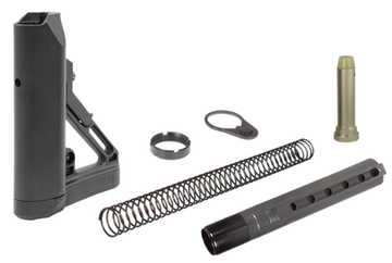 UTG Pro RBUS1BM Mil-Spec OPS Ready S1 Stock Kit AR-15/M16 Black Polymer w/Aluminum Tube