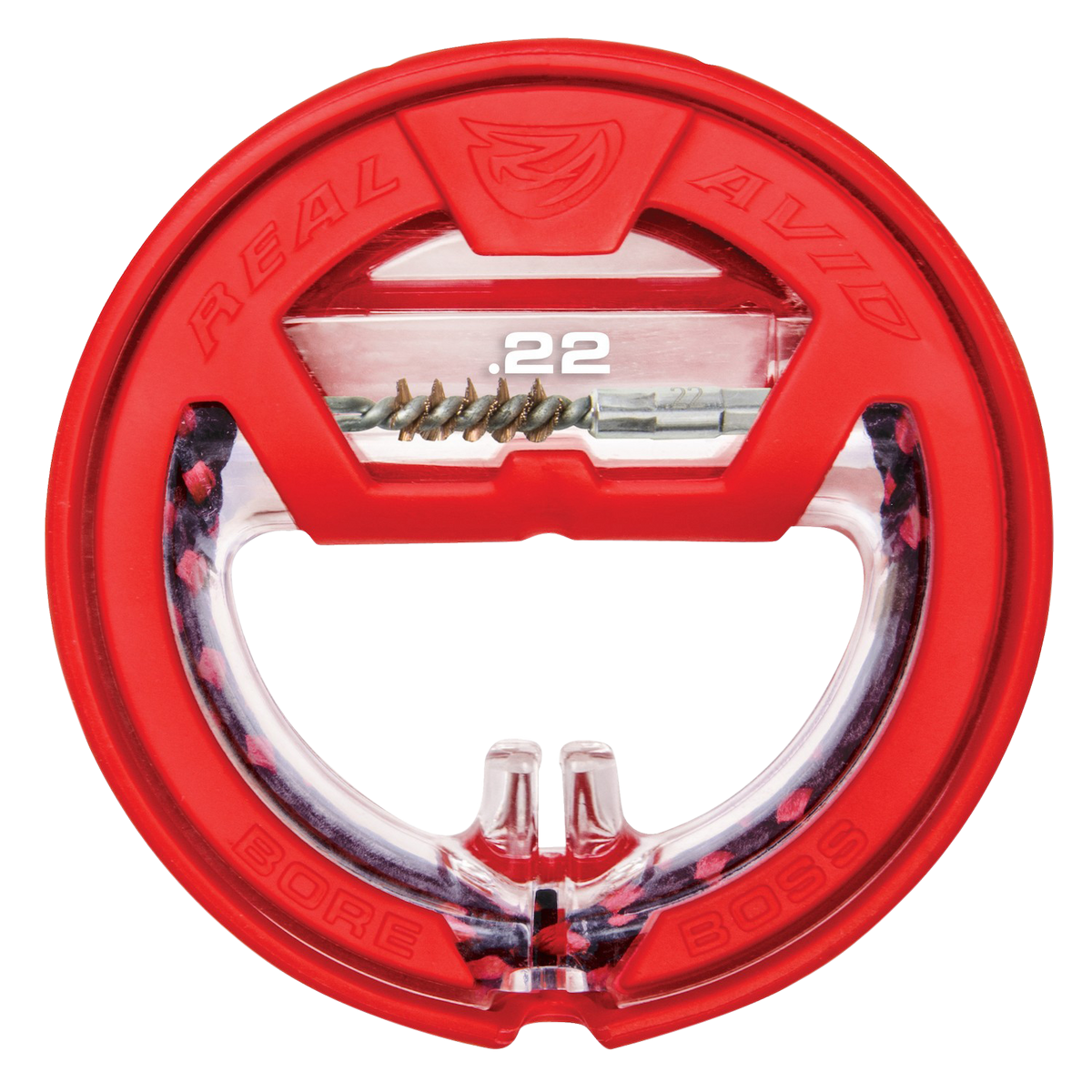 Real Avid Bore Boss .22 Cal 32" Pull-Through Bore Cleaner - Phosphor Bronze