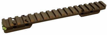 Talley Browning X-Bolt Picatinny Rail 20 MOA Anti-Cant Indicator Smoked Bronze Long Action