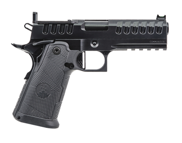 Watchtower Firearms Apache Commander 9mm Luger 4.25" 15+1 Semi-Auto Pistol - Black PVD
