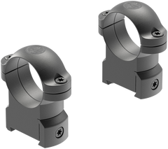 Leupold Ringmounts 1" High 2-Piece Matte Black Steel - CZ 550