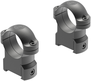 Leupold Ringmounts 1" High 2-Piece Matte Black Steel - CZ 550