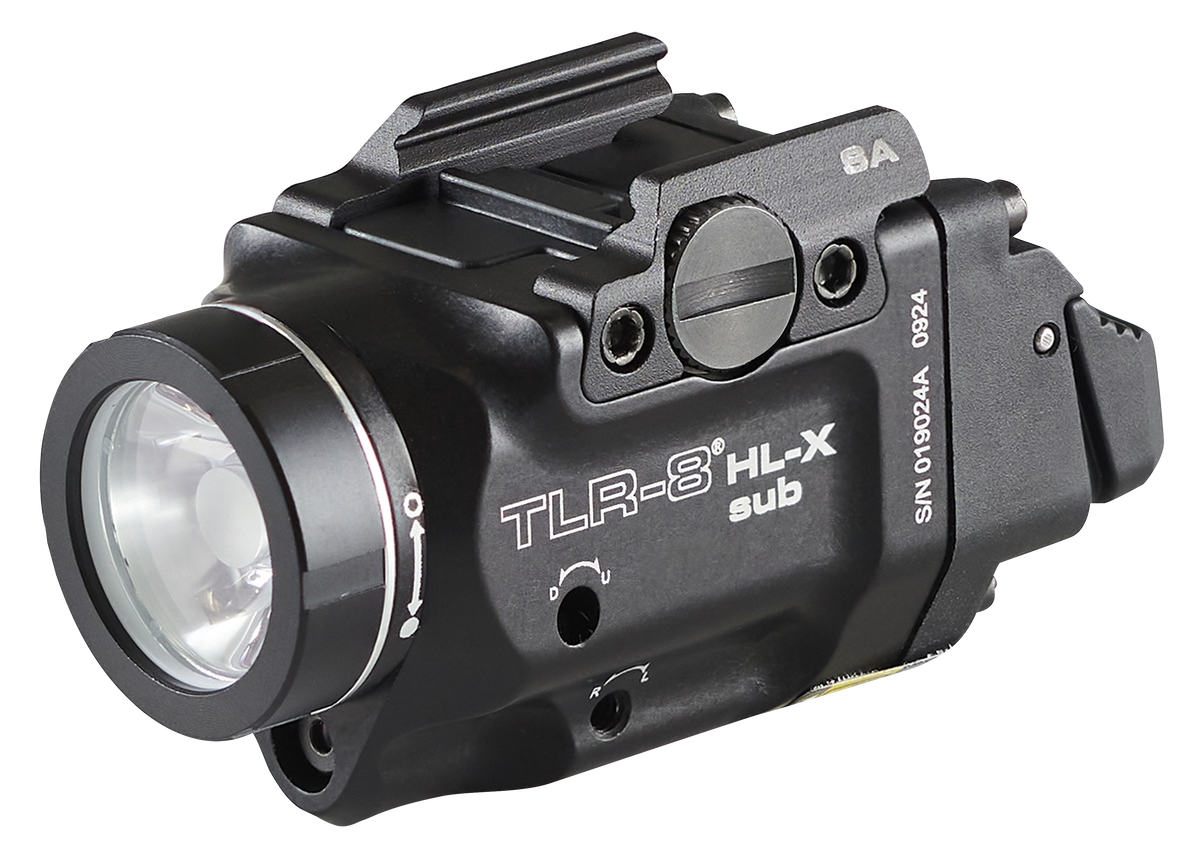 Streamlight 69469 TLR-8 HL-X SUB USB 1000 Lumens Red Laser - Springfield Hellcat