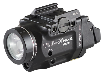 Streamlight 69469 TLR-8 HL-X SUB USB 1000 Lumens Red Laser - Springfield Hellcat