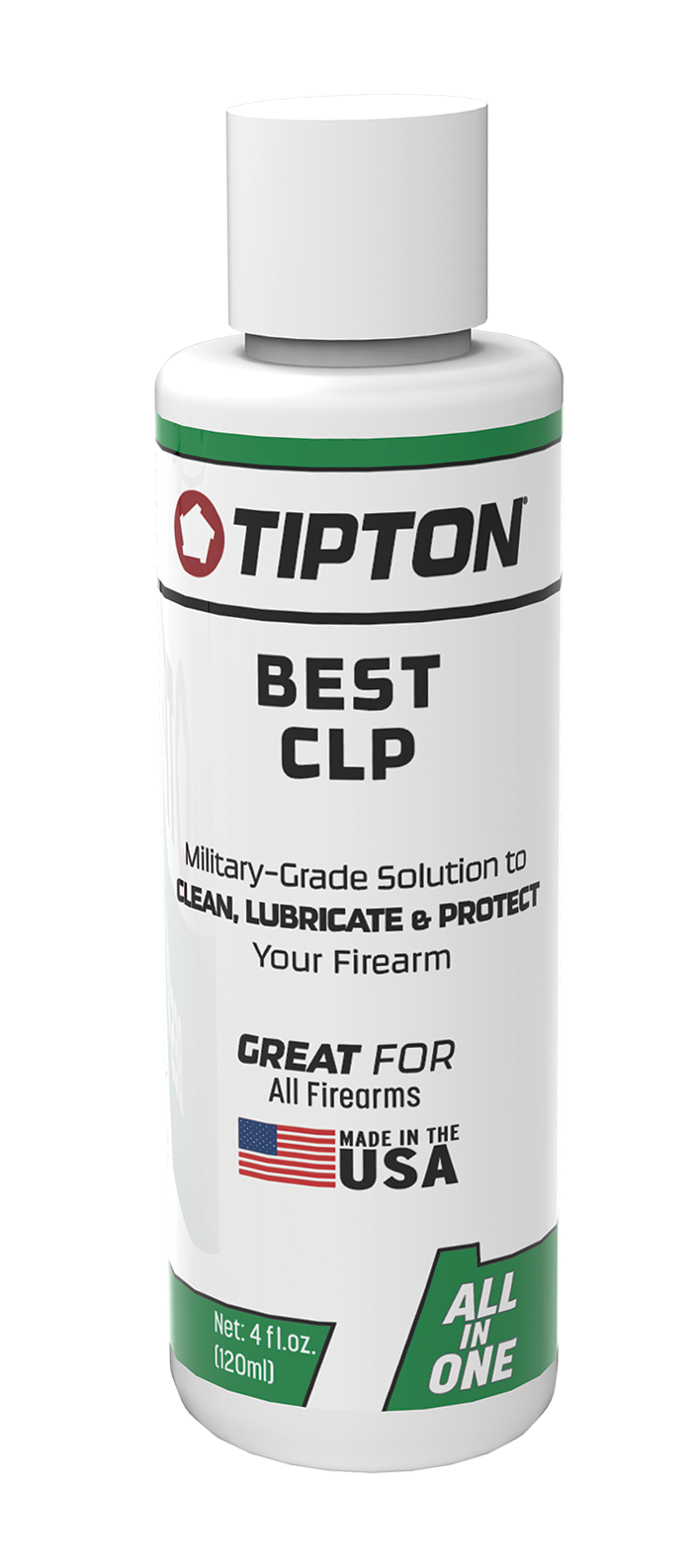 Tipton Best CLP 4oz Bottle - Firearm Cleaner Lubricant Protectant