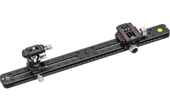 Leofoto USA FDM-04 Binocular Rangefinder Rail Kit 17.71" Black Aluminum