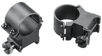 Weaver Mounts Sure Grip Detachable Scope Rings 1" Extra High Matte Black Aluminum - Quick Detach